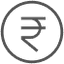 Rupee coin icon
